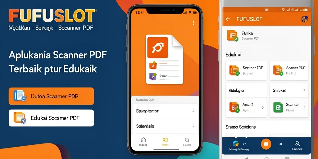 Tampilan antarmuka FUFUSLOT untuk pemindaian PDF yang intuitif.