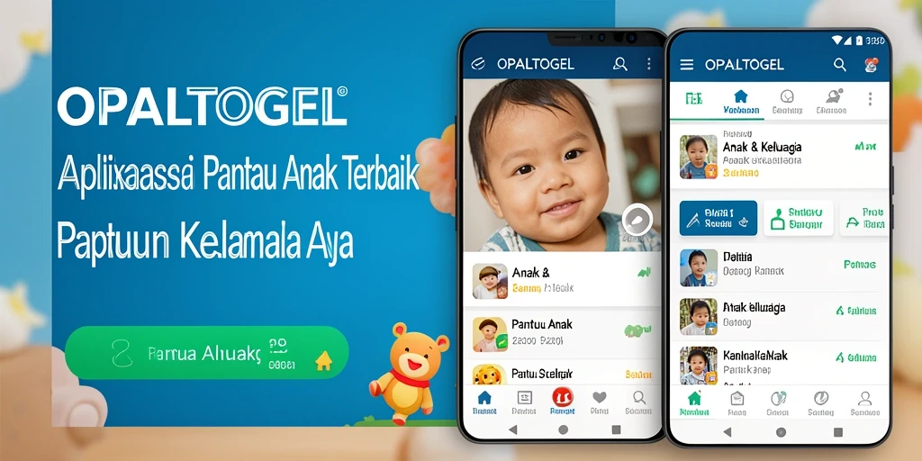 Antarmuka pengguna OPALTOGEL untuk memantau aktivitas anak.