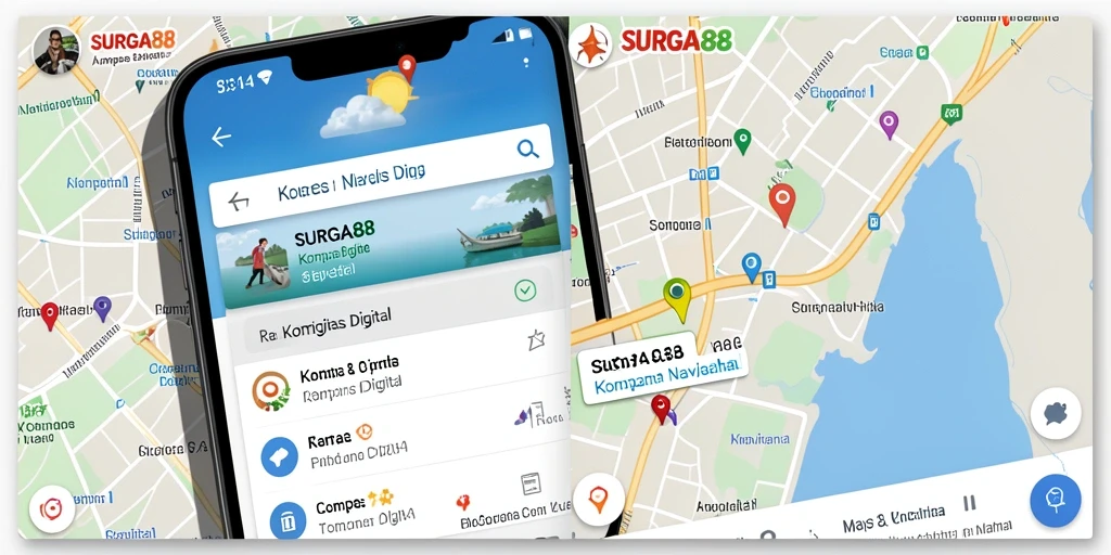 Antarmuka SURGA88 yang modern dan fungsional untuk Kompas Digital.